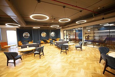 Co-working space with awfis