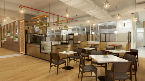 Spacious Lounge Area by Awfis Gold