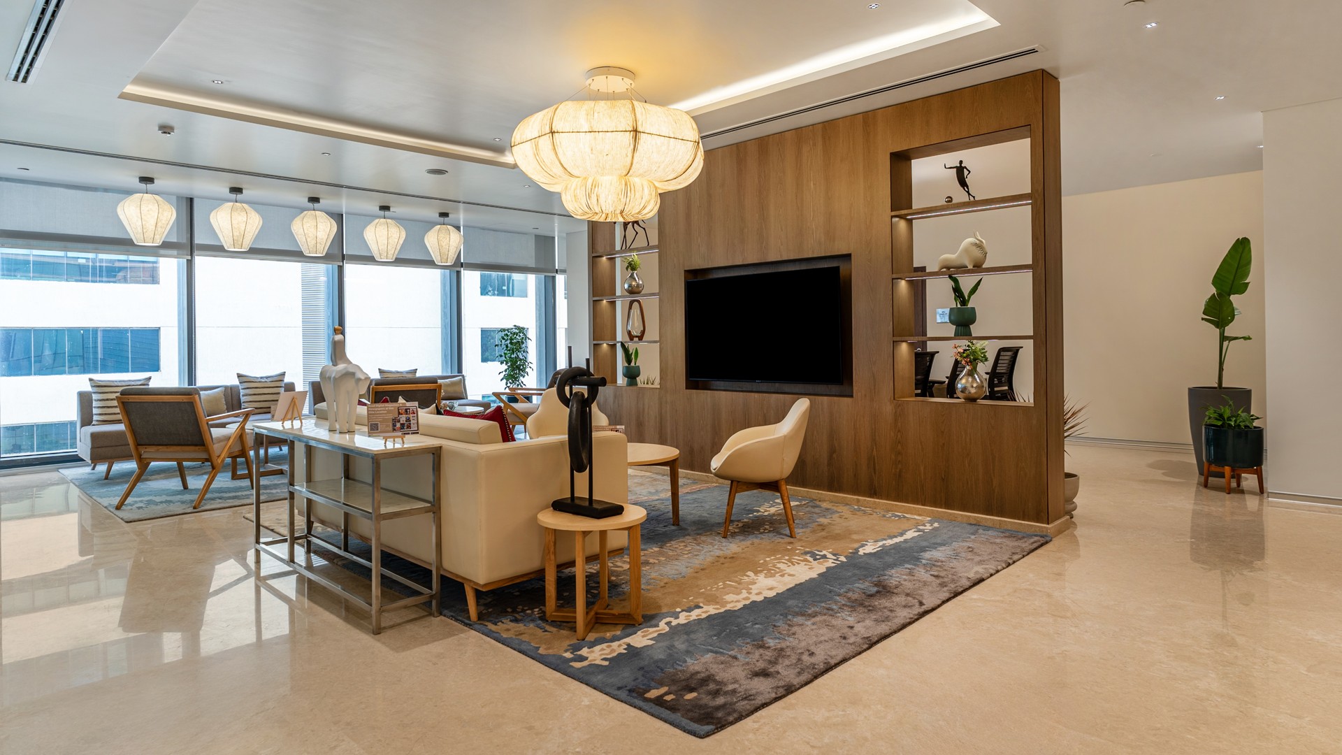 Modern coworking workspace across India